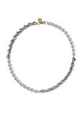 QUARTET PEARL &amp; CRYSTAL HEART NECKLACE image