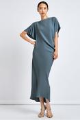 SENUNA SBC CREPE DRESS LAGOON
