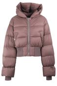 WOVEN BOMBER - CINCHED HOODED JACKET RP02F5775 NPD3 86 GRAPE image