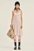 LACE TRIM SLIP DRESS SOFT PINK AW26