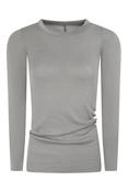 KNIT T-SHIRT - RIB LS T RP02F5202 RJSW 48 DRK PEARL
