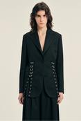 GROMMET RING HEMP SLICE JACKET