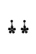 MINI DAISY DROP EARRINGS JET image