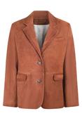 JOURNEY W'S LEATHER JACKET ROBYN WAXED SUEDE image