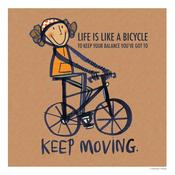 KEEP MOVING (BICYCLE) — HEAD IN THE CLOUDS 