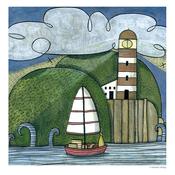 BOAT &amp; LIGHTHOUSE — HEAD IN THE CLOUDS  image