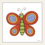 RED BUTTERFLY — HEAD IN THE CLOUDS 
