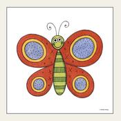 RED BUTTERFLY — HEAD IN THE CLOUDS 
