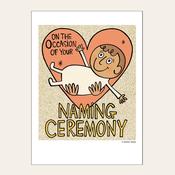 NAMING CEREMONY BABY — HEAD IN THE CLOUDS 