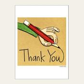 THANK YOU (HAND) — HEAD IN THE CLOUDS  image
