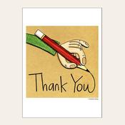 THANK YOU (HAND) — HEAD IN THE CLOUDS  image