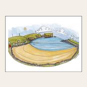 KEEL BEACH, ACHILL — HEAD IN THE CLOUDS 