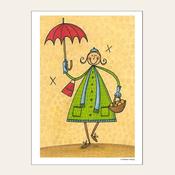 Umbrella Lady — HEAD IN THE CLOUDS 