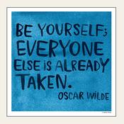 OSCAR WILDE QUOTE — HEAD IN THE CLOUDS 