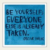OSCAR WILDE QUOTE — HEAD IN THE CLOUDS 