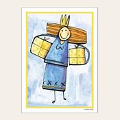 LADY BEARING GIFTS — HEAD IN THE CLOUDS 