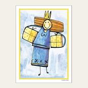LADY BEARING GIFTS — HEAD IN THE CLOUDS 