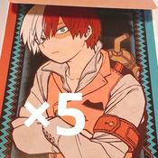 ヒロアカ　A4ポスターコレクション　轟焦凍 image