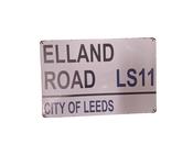 LEEDS UTD STREET SIGN