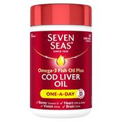 Seven Seas Pure Cod Liver Oil One A Day Capsules 60S