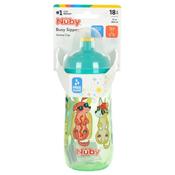 Nuby Busy Sipper Active Cup 18M+ (Colour May Vary)