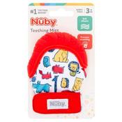 Nuby Teething Mitt 3M+ (Colour May Vary) image