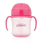 Dr Brown's Soft Spout Transition Cup Pink 6M+