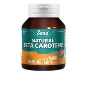Sona Natural Beta Carotene 60 Tablets
