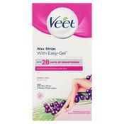 Veet Wax Strips Normal 20S