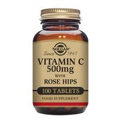 Solgar Vitamin C With Rosehip 500Mg Tablets 100 image
