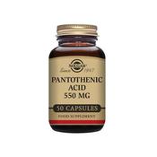 Solgar Pantothenic Acid 550 Mg 50 image