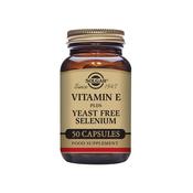 Solgar Vitamin E With Yeast Free Selenium 50 image