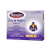 Benylin Day &amp; Night Tablets 16