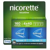 Nicorette 2Mg Lozenge Icy Mint 160 Pack image