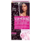 L'oreal Casting Creme Gloss 316 Prune Semi Permanent Hair Dye image