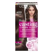 L'oreal Casting Creme Gloss 400 Brown Semi Permanent Hair Dye image