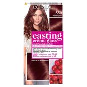 L'oreal Casting Creme Gloss 550 Mahogany Semi Permanent Hair Dye image