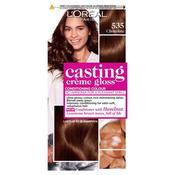 L'oreal Casting Creme Gloss 535 Chocolate Semi Permanent Hair Dye image