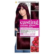 L'oreal Casting Creme Gloss 360 Black Cherry Semi Permanent Hair Dye image