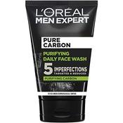 L'oreal Men Expert Pure Carbon Anti Imperfection Daily Face Wash 100Ml image