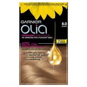 Garnier Olia 8.0 Blonde Permanent Hair Dye image