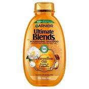 Garnier Ultimate Blends Argan Oil Shiny Hair Shampoo 400Ml image