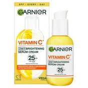 Garnier Vitamin C 2In1 Brightening Serum Cream Spf25 50Ml image