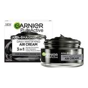 Garnier Pure Active Aha+Bha Charcoal Daily Mattifying Air Cream image