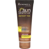 Rimmel Sunshimmer Wr Instant Tan Medium Shimmer 125Ml image