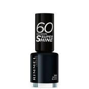 Rimmel 60 Seconds Super Shine Nail Polish Ritas Black 900 image