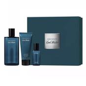 Coolwater Men's Gift Set (125Ml Edt, 75Ml Shower Gel, 15Ml Edt)