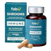 Fabu Shrooms Active &amp; Immune 60 Capsules image