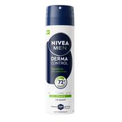 Nivea Deodorant Men Derma Control Sensitive 150Ml Spray 150Ml image