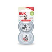 Nuk Space Soothers Twin Pack 18-36M image